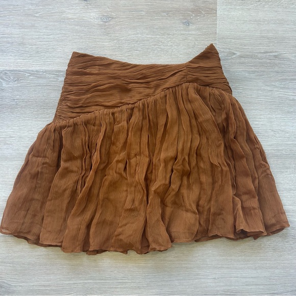 Tularosa Althea Skirt in Golden Spice - Picture 2 of 4